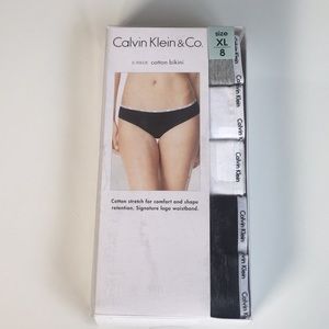 Calvin Klein 5 pack bikini new